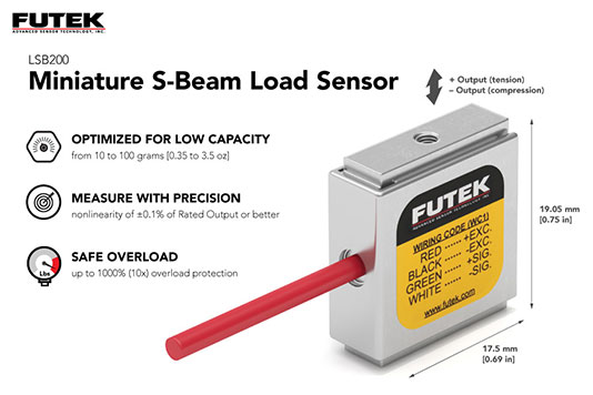 让娱乐更有趣! LSB200 微型力传感器