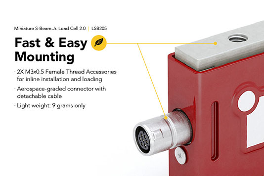 让娱乐更有趣! LSB205 微型力传感器