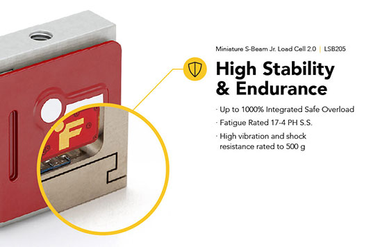 让娱乐更有趣! LSB205 微型力传感器